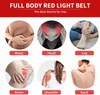 Annan Body Sculpting Bantning 1260st LEDs 660NM 850NM Rödljusterapibälte nära infraröd omslag Värmedyna för full smärtlindring Skin Rejuven 221124