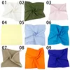 Table Napkin Cotton Linen Cloth Home Wedding Party Kitchen Cup Dishes Napkins Western Dinner Decoration 40x40cm