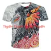 Men's T Shirts European And American Fashion T-shirts Urban Casual Short Sleeved Tops 3D Printed Clothes 2022