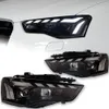 أضواء السيارة لـ Audi A5 LED LED LENSOR LENS 20 08-20 16 الرسوم المتحركة DRL الإشارة الديناميكية للسيارات Reverese