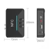 Bluetooth RCA -ontvanger 5.0 NFC A2DP AUX 3,5 mm Jack USB Smart Playback Stereo Audio Zender Wireless Adapter voor autokitluidspreker