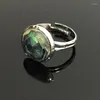 Wedding Rings Small Mother Of Pearl Natural Seashell Ring Pink White Abalone Shell Adjustable Finger Party Women Jewelry