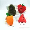 Coccole Avocado Frutta Piante di peluche Giocattolo Kawaii Cartoon Carino Mini Carota Fragola Ragazze Ragazzi Pop Peluche Ciondolo Regalo J220729