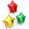 Другое мероприятие вечеринка снабжает звездный тип алюминиевой пленку воздушный шар MTI Цвет 10 дюймов День Святого Валентина День Благодарения Рождественские воздушные шары DHWRH