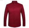 Microelastic Nonironing Men Dress Shirts Long Sleeve Plus Size Formal Groom Wear Business Male Work Office Shirts