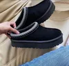 Botas Femininas Designer Tazz Chinelos Fur Slides Austrália Clássico Ultra Mini Bota Plataforma Tasman Slip-on Les Petites Camurça Mistura de Lã Bota uggity alta qualidade