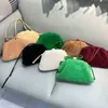 borsa da sera borsa in peluche autunno inverno moda femminile capelli di agnello nuvola spalla singola menger piega clip