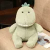 Belle dinosaure peluche toys super doux dessin animé animal en peluche Dino Dino Dino