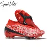 Zapatos de vestir Speedmate de calidad superior Fg Fútbol Botas de fútbol cómodas Tobillo alto Deporte al aire libre Entrenamiento Tacos 221125