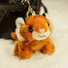 1Pc 10Cm Mini Tiger Plush Keychain Toy Cute Plush Pendant Dolls Beautiful Stuffed Soft Animal Dolls For ldren Birthday Gift J220729