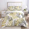 Bedding Sets Duvet Cover Set Sheet Family Euro 2.0 1.5 For Home 3D Luxury Bed Linen Bedclothes 70x70 Nordic Yellow Leaves