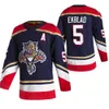 カスタムフロリダマシューTkachuk 2022-23 Reverde Retro Panthers Jersey Aleksander Barkov Joe Thornton Spencer Knight Sam Bennett Reinhart Aaro