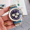 Bekijk Chronograph Fashion AAAAA Designer Luxury Century horloges voor Watch Men Machinery Mechanics Brand Polship Leisure Six Naald Working Gany