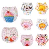 Couches lavables bébé coton pantalons d'entraînement culottes couches réutilisables couches lavables nourrissons sous-vêtements pour enfants couche à langer 221125