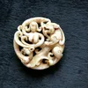Подвесные ожерелья красивые и милые старые нефритовые китайские художественные скульптуры