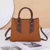 designer bag Motingsome 2023 Winter Top Quality Cowhide Bag Women Shoulder Luxury Designer Bags Real Leather Offcie Casual Tote Purses Black