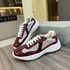 Men schoenen sneakers platte schoen rubberen bodemtrainers fiets stof oranje octrooi lederen gaas groen rode veter nylon ameri