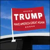 Banner flaggor USA General Election Trump Flag National Stars Stripes Fönster Dekorera flaggor Håll Amerika Great Again Banners Flag DHY8s