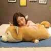 5595Cm Cute Cartoon Lying Plush Stuffed Dog Large Toy Shiba Inu Dog Doll Beautiful Animal ldren Birthday gift Dog Plush Pillow J220729