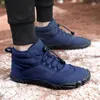 Dress Shoes Winter Snow Boots For Men Women Keep Warm Cotton Outdoor Hiking Plush High Ankle Big Size 47 Man Sneakers 221125