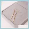 Dangle Lustre Siamois Boucles D'oreilles Géométrique Rectangar Pendentif Femme Partie Cadeau Personnalité Cube Long Drop Livraison Jewelr Dhgarden Dhpa3