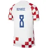 Drużyna narodowa Mężczyzn Kids Brozovic piłka nożna Croacia 2022 Puchar Świata Perysic Kramaric Juranovic Kovacic Pasalic Majer Modric Gvardiol Sosa Football Kits