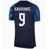 Drużyna narodowa Kids Man Soccer Croacia Jerseys Puchar Świata 2022-23 Modric Gvardiol Sosa Livakovic Lovren Vlasic Livaja Orsic Perisic Kramaric Football Kits