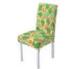 Housses de chaise 3D papillon Spandex couverture pour chaises de salle à manger haut dossier salon fête mariage décoration de noël
