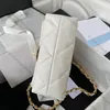 10A Designer Handbag Fashion One Shoulder Senior Sheepskin Multilayer Purse Gold Chain Crossbody Bag with Original Factory Gift Box