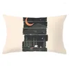 Pillow 5pcs 30x50cm Chinese Landscape Single Side Printed Peach Skin Velvet Case Rectangular Sofa Cover Car