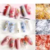 1 Box Glitter Nail Art Foil Paper Makeup Jewelry Irregular Shiny Foil Leaf Gold Flakes Nails DIY Stickers Manicure Decorations