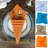 Table Napkin Cotton Linen Cloth Home Wedding Party Kitchen Cup Dishes Napkins Western Dinner Decoration 40x40cm