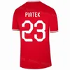 Maillot de football de l'équipe nationale de Pologne Coupe du monde 2022 2023 LEWANDOWSKI MILIK KIWIOR CASH ZIELINSKI SZYMANSKI BIELIK GROSICKI SWIDERSKI BEDNAREK Kits de maillots de football