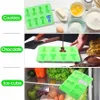 Penis Moulds Cake Mold For Chocolate Candy Birthday Single Party Funny Ice Cube Sugar Fondant Mould Nonstick Food-Grade FY2114 ss1125