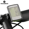 Rockbros Bicycle Computer اللاسلكي ساعة توقيت مضاد للماء LCD شاشة LCD شاشة عداد المقياس للدراجة كمبيوتر عداد المقياس Cycle9860431