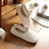 Slippers Autumn Breathable Teddy Fabric Indoor Women Home Shoes Lovers House Fleece Slides Nonslip Men Couples Outdoor 221124