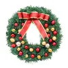 Juldekorationer Juldekorationer dekorativa krans Xmas d￶rrh￤ngare konstgjorda blommor Garland mticolor Props 30cm 30/40 DHCSQ