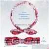 Dekoracje świąteczne Dekoracje świąteczne Prezenty Snowflake Grid Opaska na Garland CHRISTAMS Prezent dla dziewcząt OrnamentsChrist DH3OH
