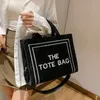 Tote Bag New Fashion Handbag Tidy tote bag plush letter one shoulder messenger bag 221125