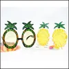 Other Event Party Supplies Hawaii Beach Pineapple Eyeglasses Creative Funny Glasses For Cosplay Christmas Wedding Decoration Event Dhrjo