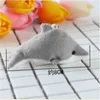 6pcs mini jouets de dauphin en peluche série d'animaux marins câlins doux petits pendentifs activités cadeau de Saint-Valentin pour enfants 8 cm J220729