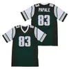 American College Football Wear Vince Papale #83 Invincible Movie Jersey Green Football Jersey Stitched Size M-XXXL