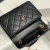 10A Retro Mirror quality Designer Handbags Lambskin Flap Bag Luxuries Crossbody Bags With Box C260