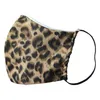 Máscaras de grife máscaras de algodão lavável máscaras face leopardo les flash respirador máscara moda serpentina à prova de poeira mascarilla reusabl dhgarden dh75a