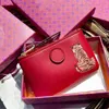 Tiger Wallets Red Coin Fold Card Card Holder Pureses Womens Passport Holder Prose Photo Pouch1105323