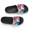 Sapatos personalizados Diy fornecem fotos para aceitar chinelos de personalização sandálias slide jkahi mens feminino esporte tamanho 36-45