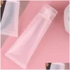 Opslagflessen potten lipgloss buizen lege hand ontsmettingsmiddel gezichtsreiniger cr￨me fles schroef er subpackage cosmetische containers buiten dhh9o