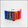 Garrafas de embalagem vazias cílios falsos caixas de cílios MTI Garrafas de propósito reciclável embalagem plástica compacta de plástico fácil uso fofo dhsbt