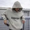 Heren Hoodies Sweatshirts Hoodie ESS Men Essentiële gebreide trui Zipper Letter Lange mouw Sweatshirt Loose Fog Essentiële herenkoning OU0958E11