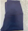 Lycra spandex kumaş yoga kıyafetleri Düz Renk Kadın lu pantolon Yüksek Bel Spor Salonu Giyim Tayt Elastik Spor Bayan Açık Spor Pantolon